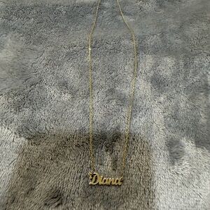 Gold Name Necklace